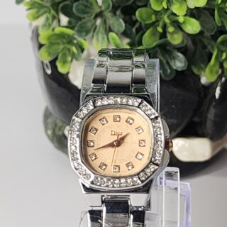 Women Luxury Brand Watch 2025 Dress Silver